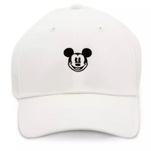 Disney Parks Nike Classic Mickey Gold Dri-Fit Golf/Baseball Hat - unisex, new!